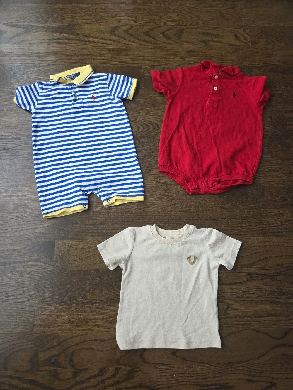 Lot Of 3 Ralph Lauren and True Religion Boys Clothing Sz.12-18